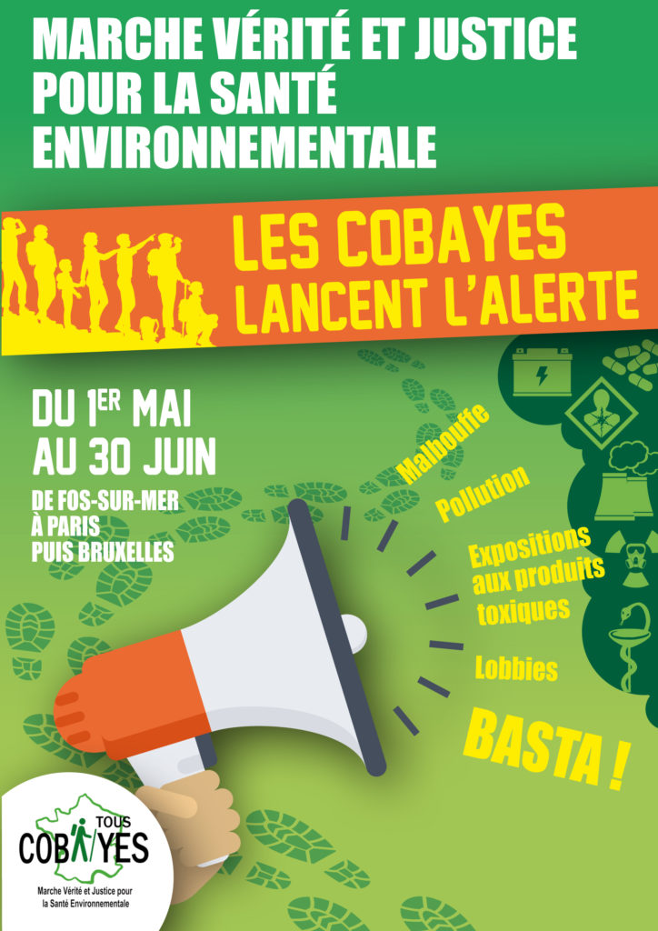 Veille  Marche des cobayes – Vérité et justice pour la santé environnementale
